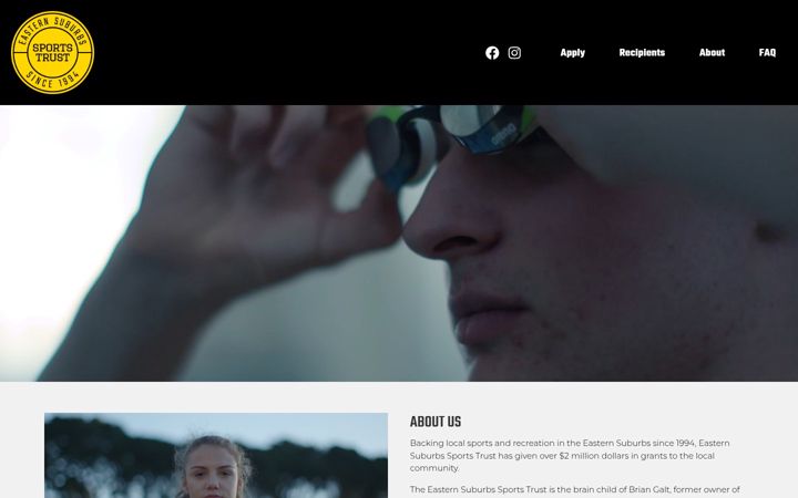 Screenshot of esst.org.nz