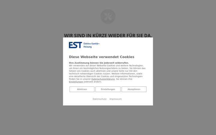Екранна снимка на est-handwerk.de