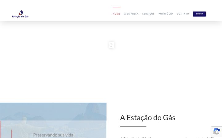Екранна снимка на estacaodogas.com.br