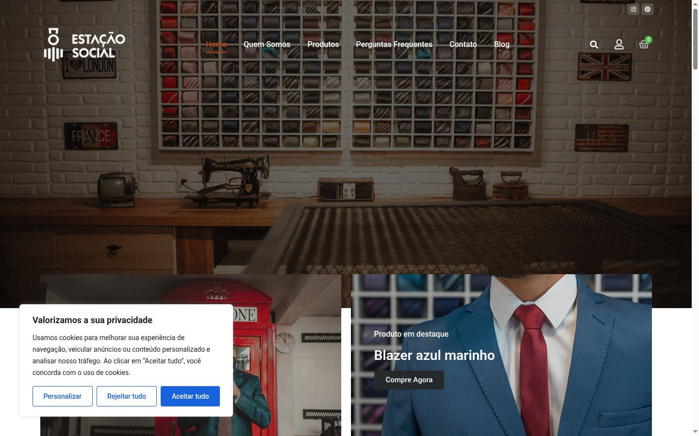 Screenshot tal-banner tal-kunsens muri qabel kwalunkwe interazzjoni