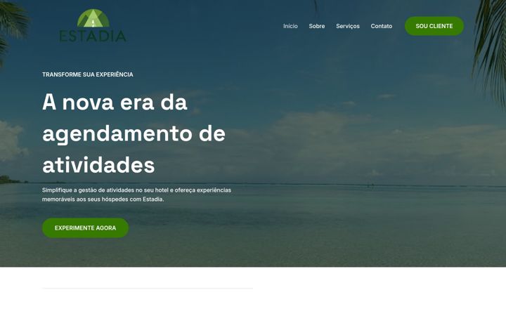 Screenshot of estadia.app.br