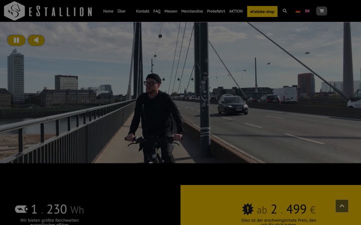 Screenshot του estallion.de