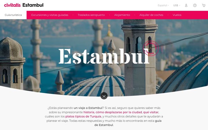 Screenshot ta' estambul.es