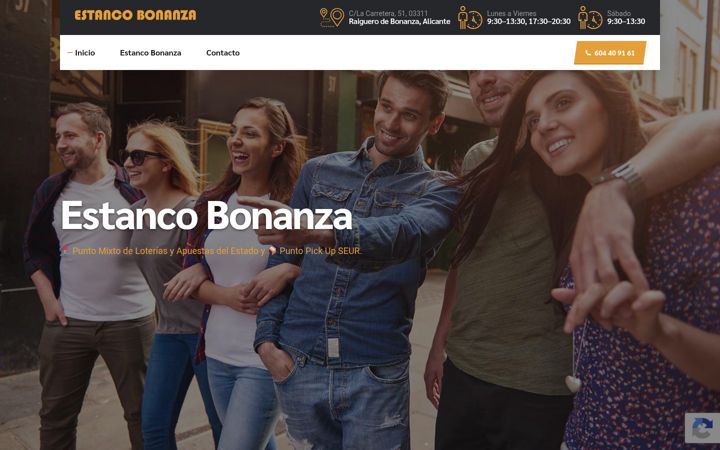 Ekrano kopija estancobonanza.es