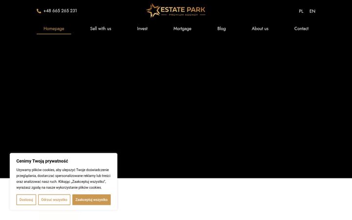 Captură de ecran a estatepark.pl