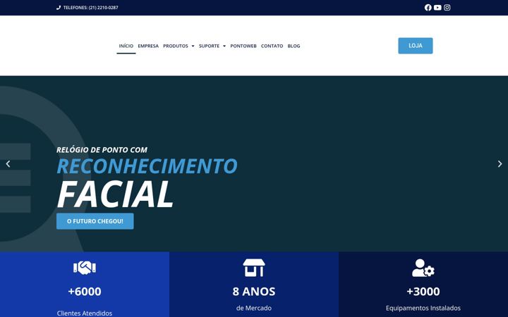 Snímek obrazovky estatertecnologia.com.br