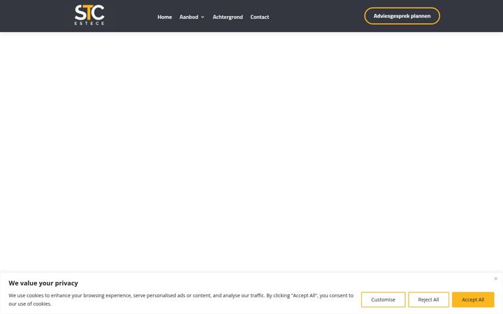 Screenshot ta' estece.nl