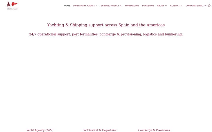 Screenshot ta' estelashipping.es