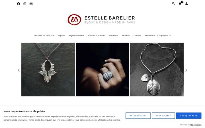 Captură de ecran a estelle-barelier.fr
