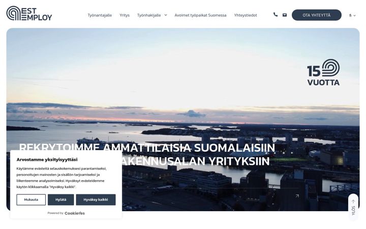 Captura de ecrã de estemploy.fi