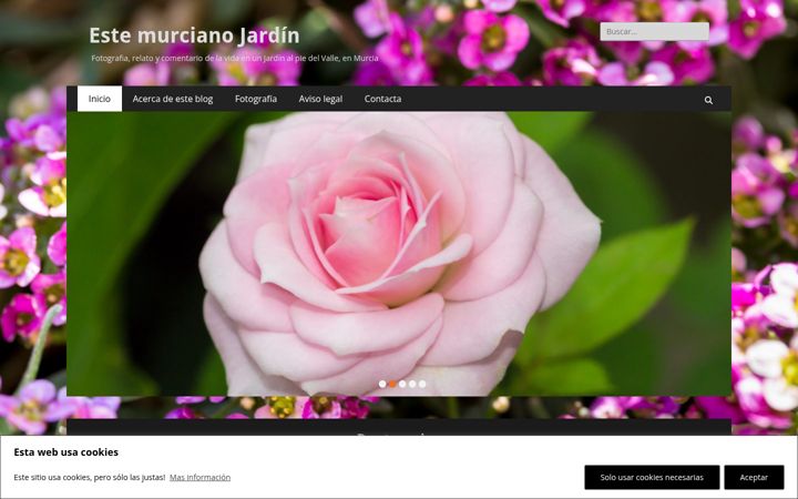 Screenshot ta' estemurcianojardin.es