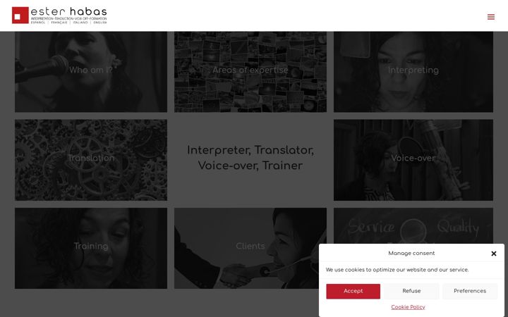 Screenshot van esterhabas-traduction.eu