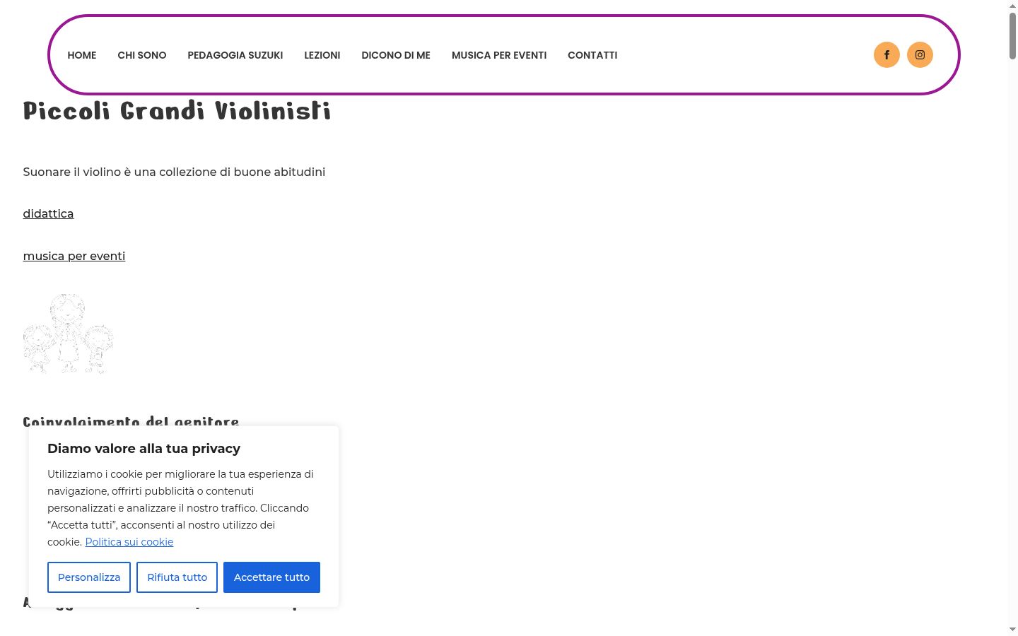 Snimka zaslona bannera za privolu prikazanog prije bilo kakve interakcije