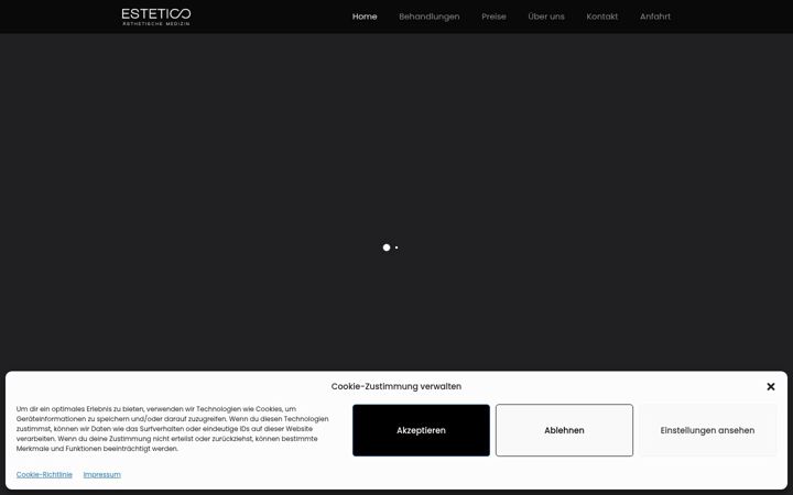 Screenshot van estetic-o.de