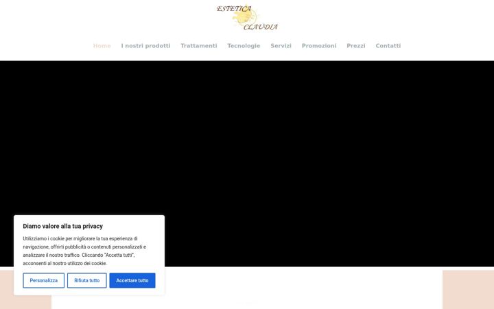 Skærmbillede af esteticaclaudiabologna.it