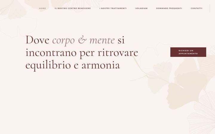 Snimka zaslona za esteticadeabenessere.it