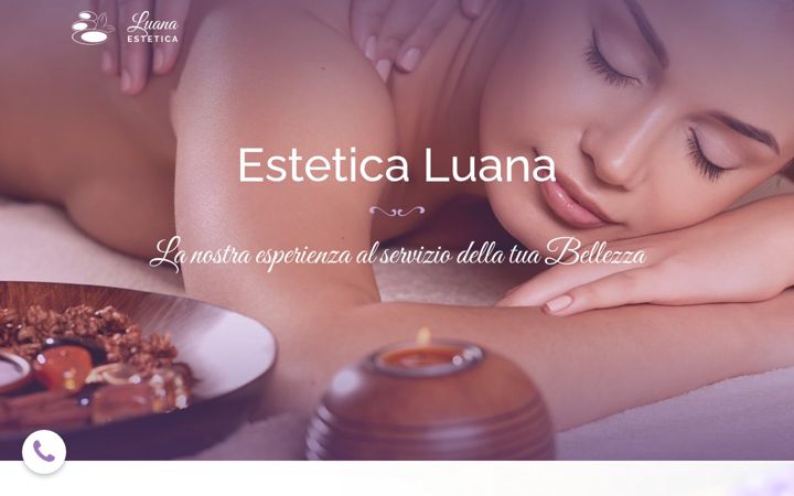 Screenshot stránky esteticaluana.it