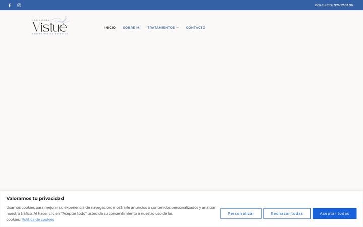 Screenshot ta' esteticamaricarmenvistue.es