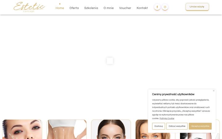 Screenshot von esteticconcept.pl