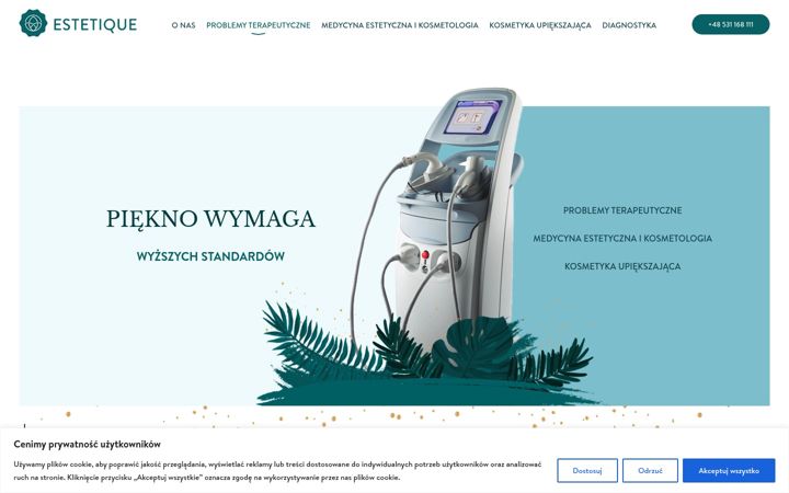 Screenshot von estetique.sanok.pl