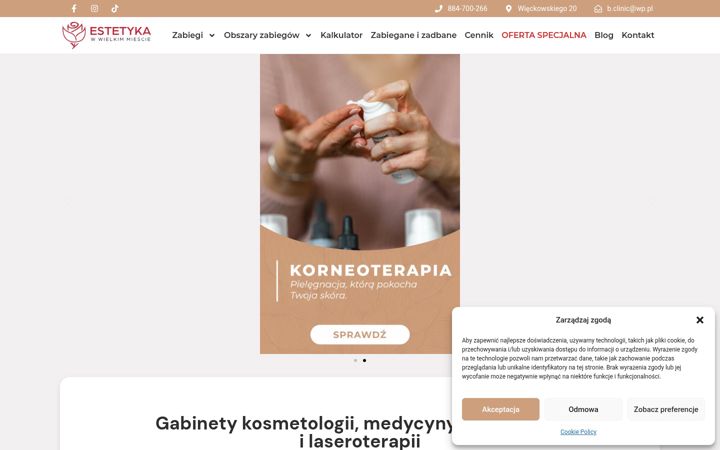 Screenshot van estetyka-wwm.pl