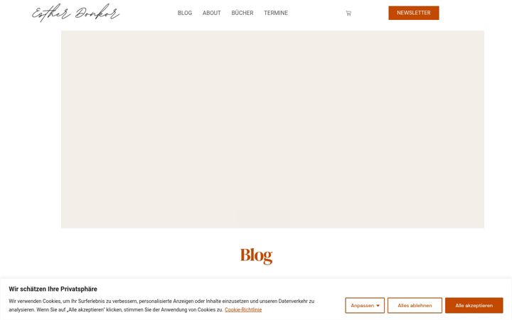 Screenshot van estherdonkor.de