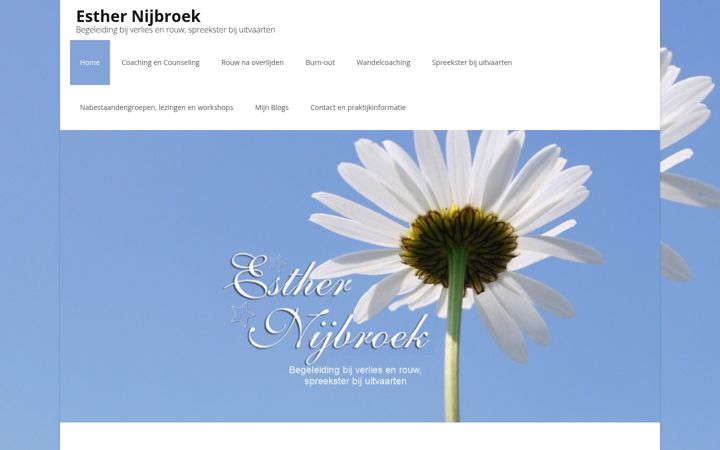 Screenshot ta' esthernijbroek.nl
