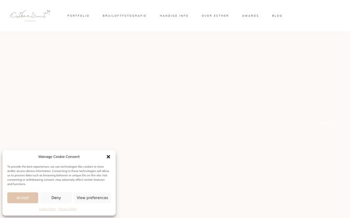 Screenshot ta' esthersmitfotografie.nl