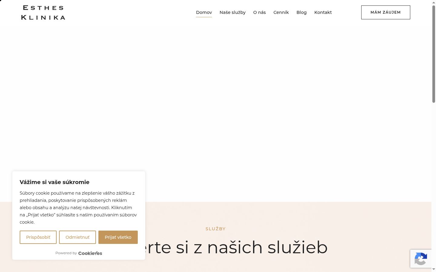 Zrzut ekranu banera zgody wyświetlanego przed jakąkolwiek interakcją