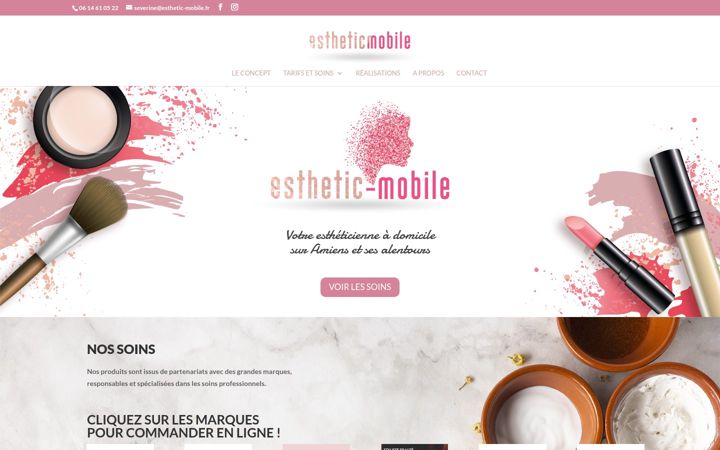 Zrzut ekranu esthetic-mobile.fr