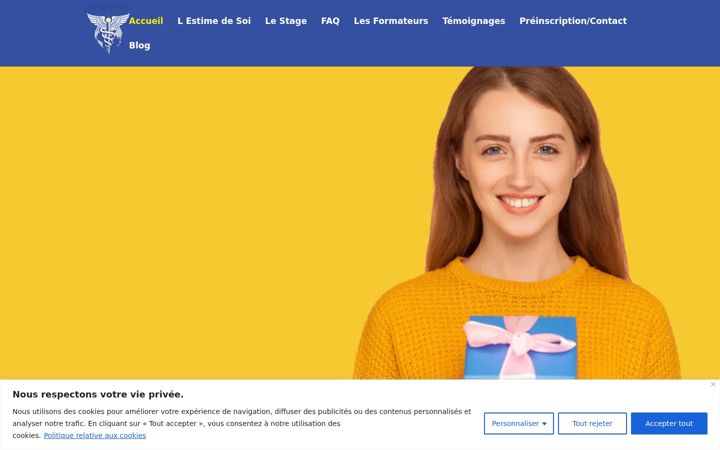Screenshot di estime-de-soi.net
