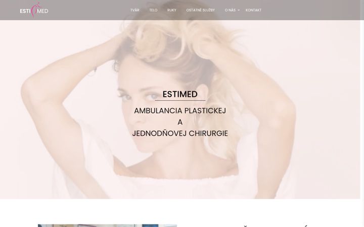 Screenshot di estimed.sk