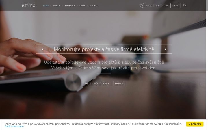 Captura de pantalla de estimo.cz