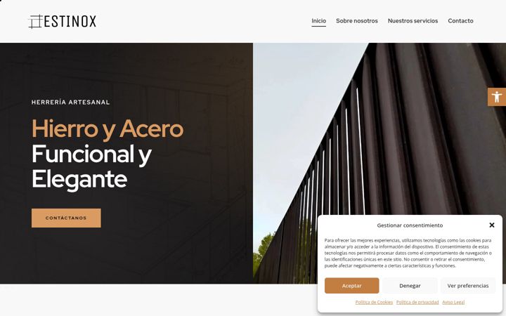 Screenshot ta' estinox.es