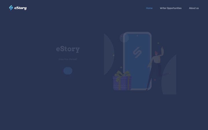 Screenshot of estory.ltd