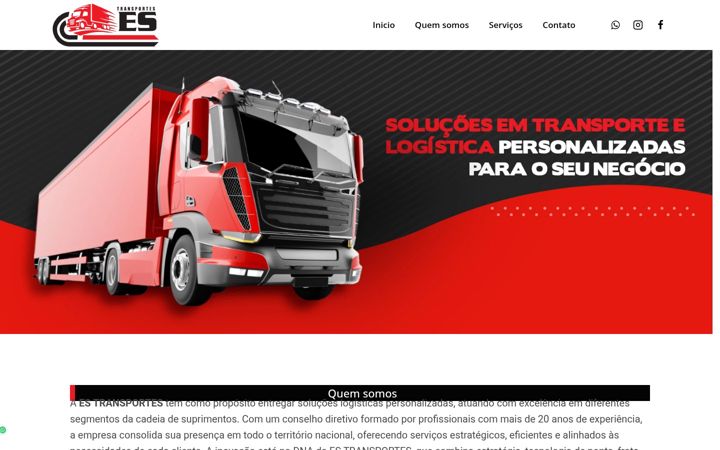 Екранна снимка на estransportesrs.com.br