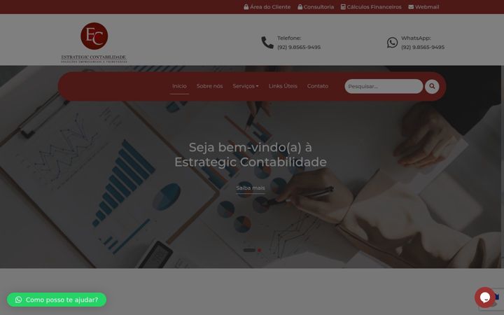 Екранна снимка на estrategiccontabilidade.com.br