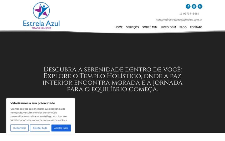 Skärmbild av estrelaazulterapias.com.br