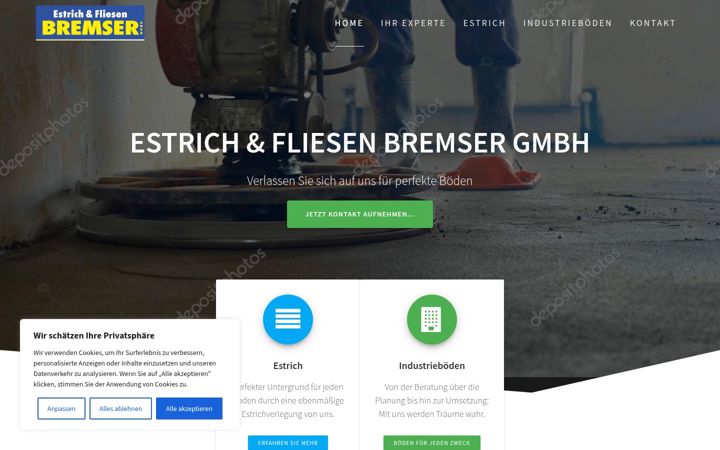 Zrzut ekranu estrich-fliesen-bremser.de