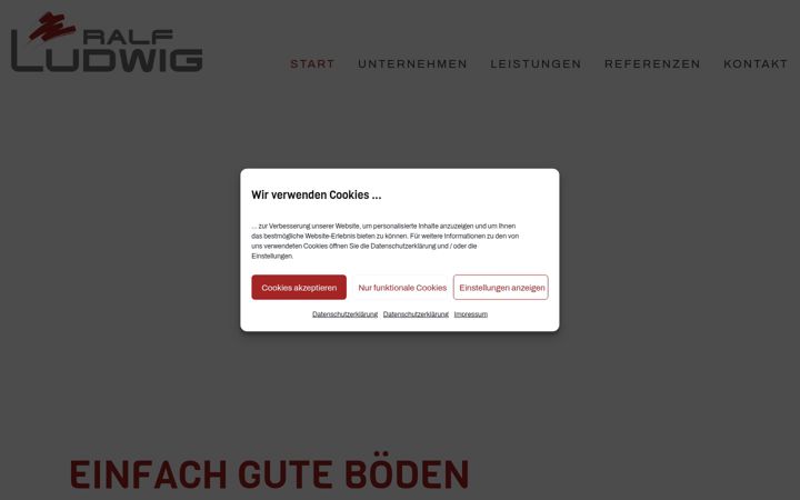 Zrzut ekranu estrich-parkett.de