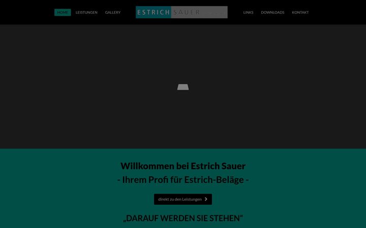 Zrzut ekranu estrich-sauer.de