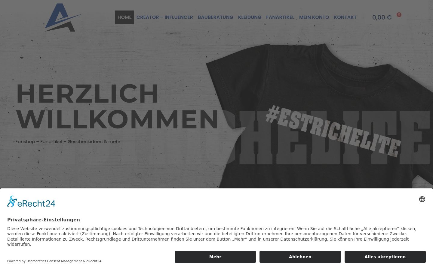 Screenshot tal-banner tal-kunsens muri qabel kwalunkwe interazzjoni
