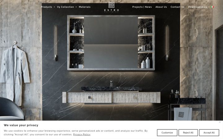 Screenshot of estrocollezioni.com