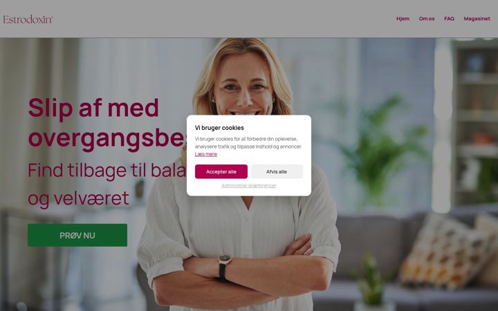 Screenshot ta' estrodoxin.dk