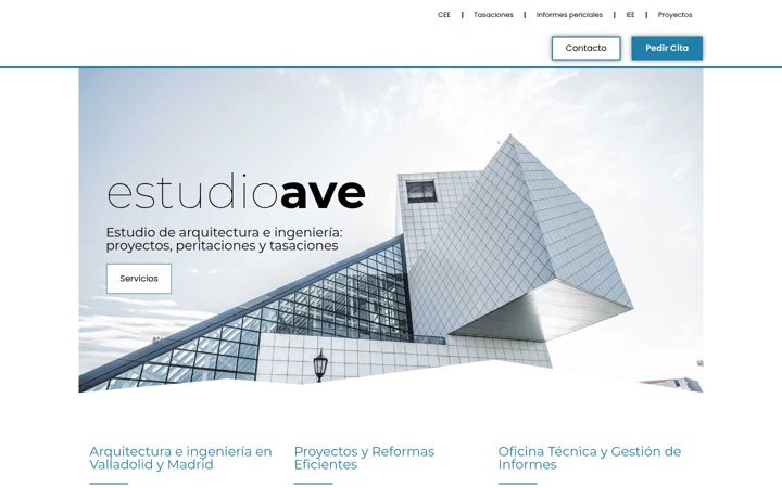 Screenshot ta' estudioave.es