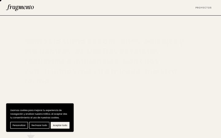 Screenshot ta' estudiofragmento.es