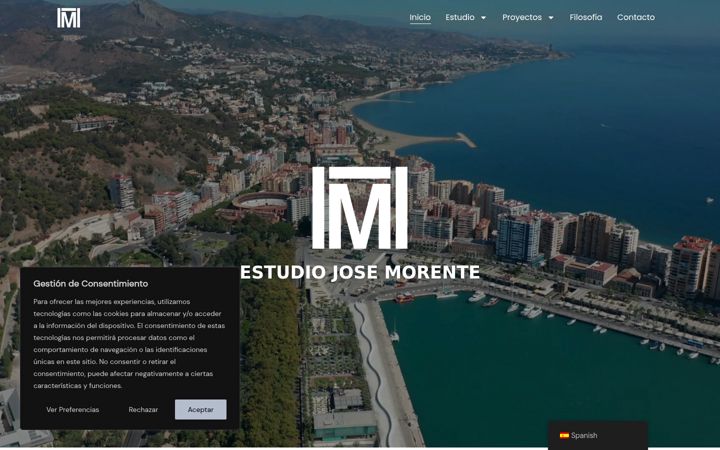 Screenshot ta' estudiojosemorente.es