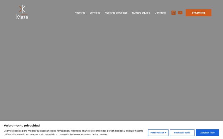 Screenshot of estudiokiese.com