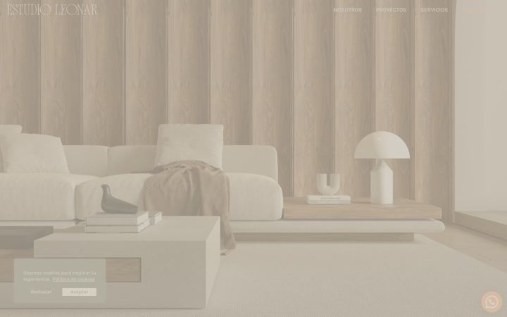 Screenshot of estudioleonar.com