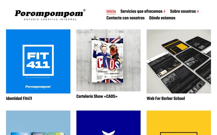 Screenshot of estudioporompompom.com
